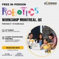 In-person Free Robotics Workshop in Montreal, QC by Moonpreneur