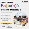 In-person Free Robotics Workshop in Romeoville, IL by Moonpreneur
