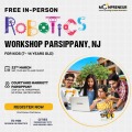 In-person Free Robotics Workshop in Parsipanny, NJ by Moonpreneur