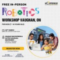 In-person Free Robotics Workshop in Vaughan, ON by Moonpreneur