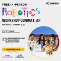 In-person Free Robotics Workshop in Conway, AR by Moonpreneur