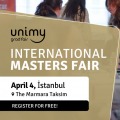 Unimy Grad Masters Fair in Istanbul on 4th April