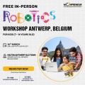 In-person Free Robotics Workshop in Antwerp, Belgium  by Moonpreneur