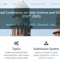 6th International Conference on Data Science and Cloud Computing (DSCC 2025) 