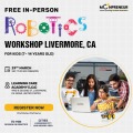 In-person Free Robotics Workshop in Livermore, CA  by Moonpreneur
