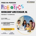  In-person Free Robotics Workshop in Amsterdam, NL by Moonpreneur