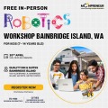 In-person Free Robotics Workshop in Bainbridge Island, WA by Moonpreneur