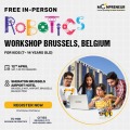 In-person Free Robotics Workshop in Brussels, Belgium by Moonpreneur