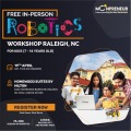  In-person Free Robotics Workshop in Raleigh, NC  by Moonpreneur