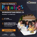  In-person Free Robotics Workshop in San Diego, CA by Moonpreneur