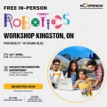 In-person Free Robotics Workshop in Kingston, ON by Moonpreneur