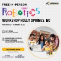 In-person Free Robotics Workshop in Holly Springs, NC by Moonpreneur