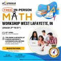 In-person Free Math Workshop For Kids at West Lafayette, IN (Grade 2nd-8th)