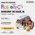  In-person Free Robotics Workshop in The Hague, NL by Moonpreneur