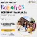  In-person Free Robotics Workshop in Savannah, GA by Moonpreneur