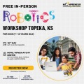 In-person Free Robotics Workshop in Topeka, KS by Moonpreneur