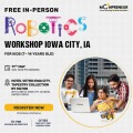  In-person Free Robotics Workshop in Iowa City, IA by Moonpreneur