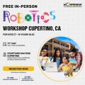 In-person Free Robotics Workshop in Cupertino, CA by Moonpreneur