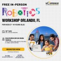  In-person Free Robotics Workshop in Orlando, FL by Moonpreneur