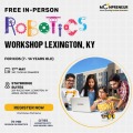  In-person Free Robotics Workshop in Lexington, KY  by Moonpreneur