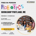  In-person Free Robotics Workshop in Portland, ME  by Moonpreneur