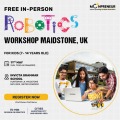  In-person Free Robotics Workshop in Maidstone, UK by Moonpreneur