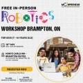 In-person Free Robotics Workshop in Brampton, ON by Moonpreneur