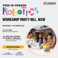 In-person Free Robotics Workshop in Rooty Hill, NSW by Moonpreneur