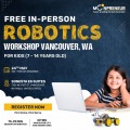 In-person Free Robotics Workshop in Vancouver, WA by Moonpreneur