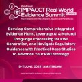 2nd IMPACCT Real World Evidence Summit Europe 2025
