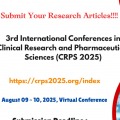 3rd International Conferences in Clinical Research and Pharmaceutical Sciences (CRPS 2025)