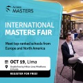 FIND YOUR MASTER'S DEGREE IN LIMA ON OCTOBER 19 WITH ACCESS MASTERS