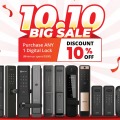 Singapore’s Biggest 10.10 Digital Lock Sale – Get 10% OFF Top Brands Digital locks  