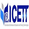 12th International Conference on Education and Training Technologies (ICETT 2026)