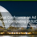 17th International Conference on Ad hoc, Sensor & Ubiquitous Computing (ASUC 2026)