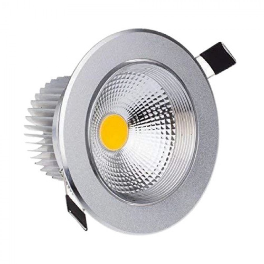10 Watt 220 Voltage 4000 Kelvin Ip 65 Round Led Downlight For Lighting Use