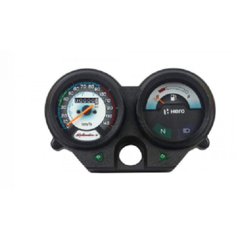 20.3 X 12.7 X 7.6 Cm Hero Splendor Plus Motorcycle Analog Speedometer