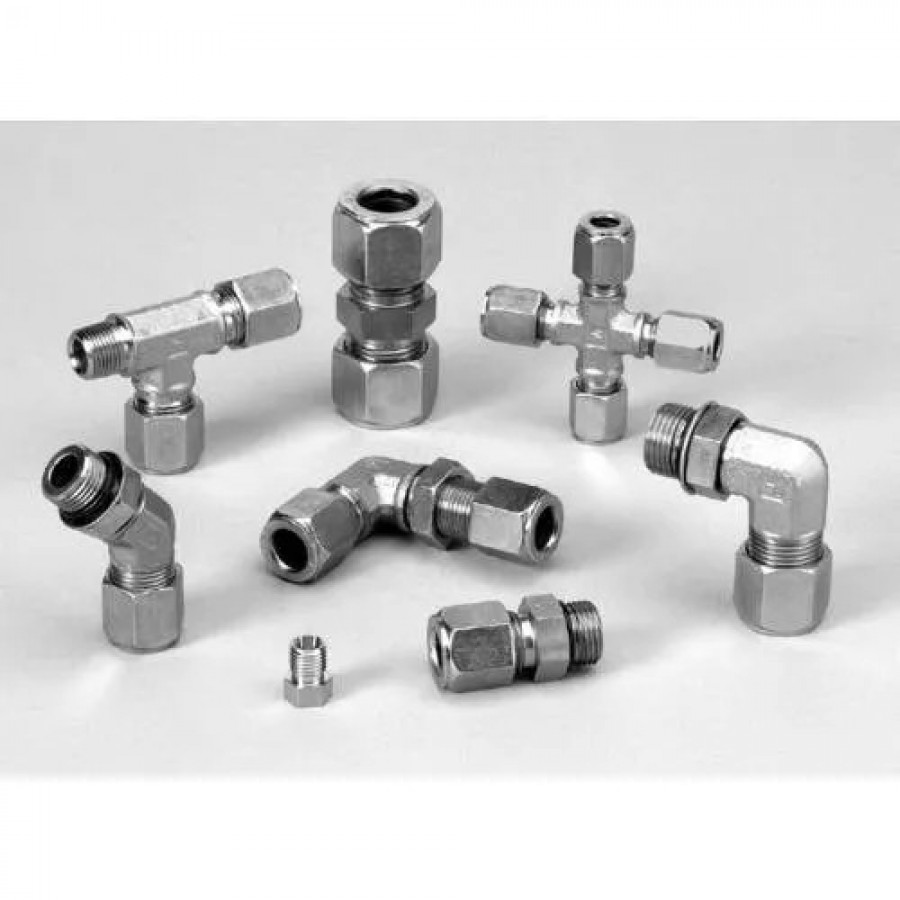 316 Grade Stainless Steel Zink Coated Parker Fluid Connectors
