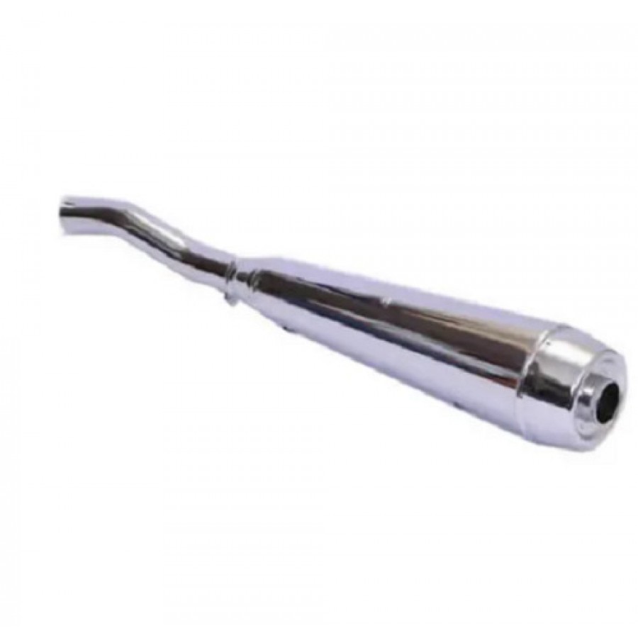 355 Mm Length Stainless Steel Motorcycle Exhaust System