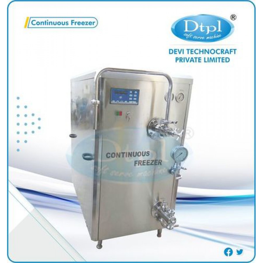 400 L Continuous Ice Cream Freezer
