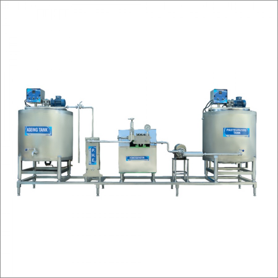 400 Liter Ice Cream Plant