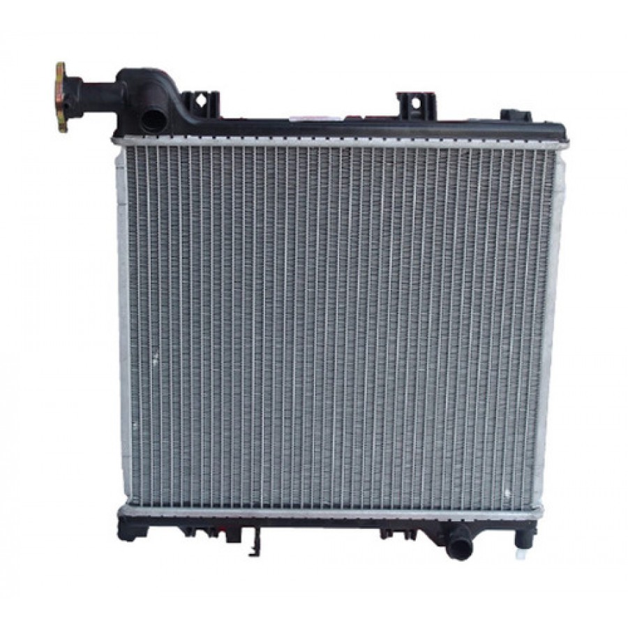 68x43x13 Centimeters Aluminium And Plastic Body Rectangular Car Radiator