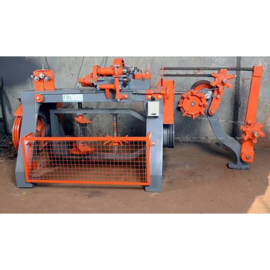 Barbed Wire Making Machine