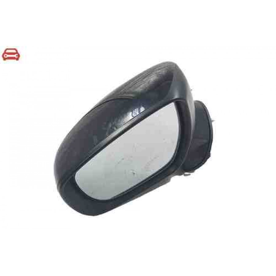 Black Rectangular Pvc Mirror Assy For Four Wheeler