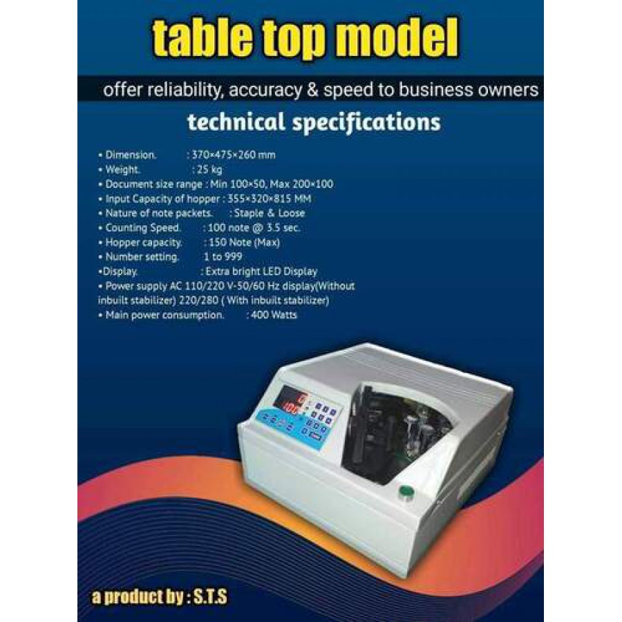 Currency Counter Machine