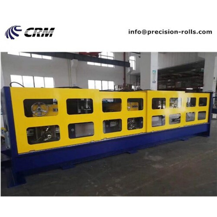 Flat wire drawing machine