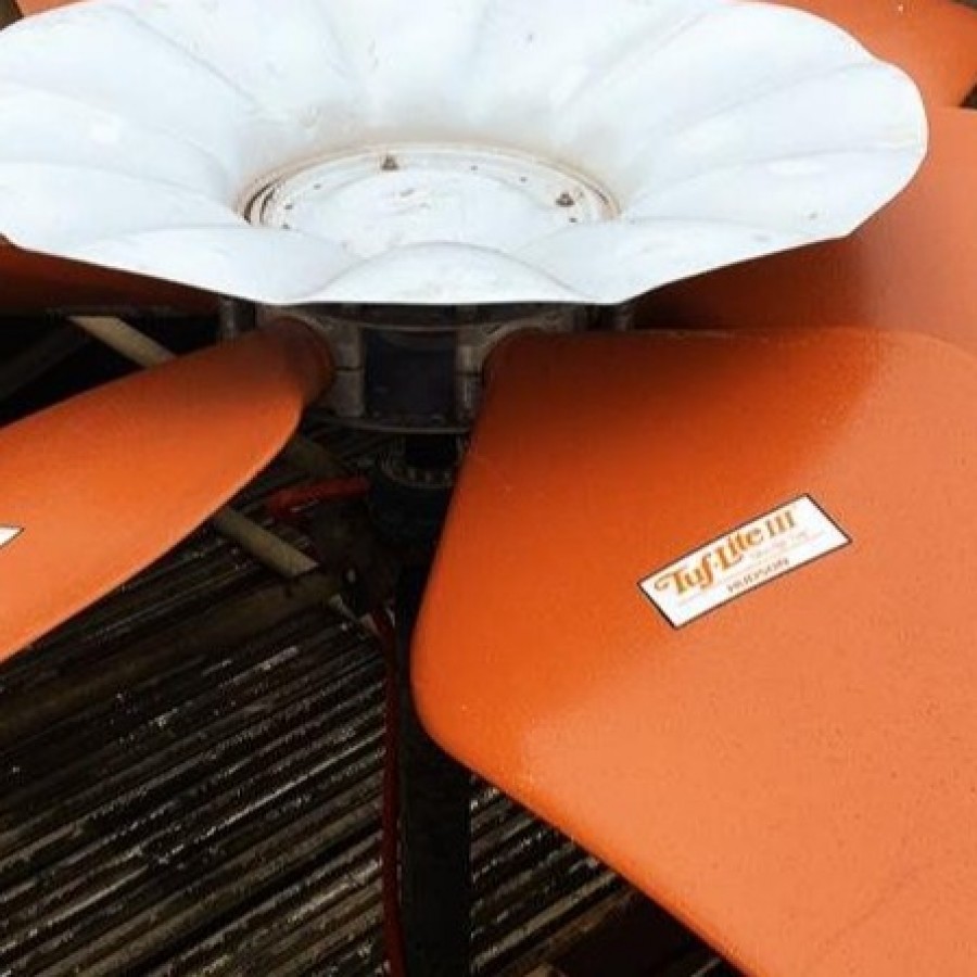 FRP Axial flow fans up to 36 feet dia. for cooling towers and air cooled condensers 