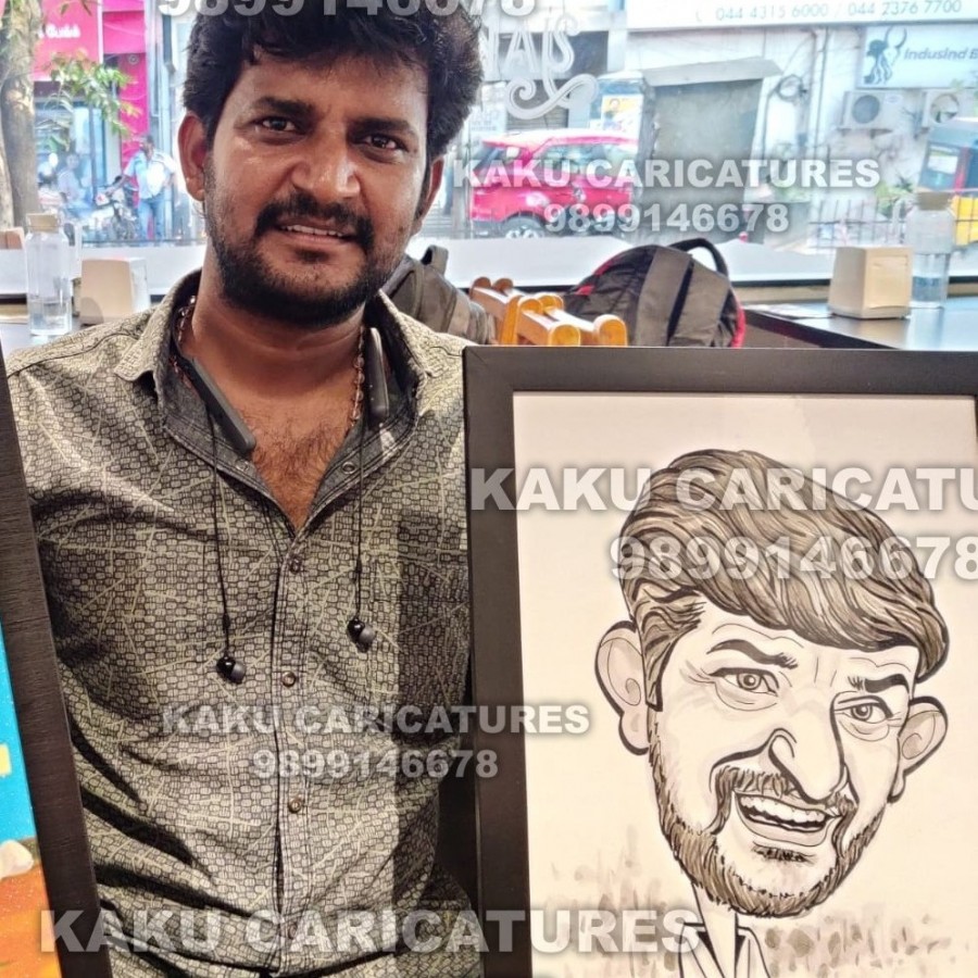 BOOK EVENT CARICATURE ARTIST, KAKU CARICATURIST, CARICATURES ONSPOT