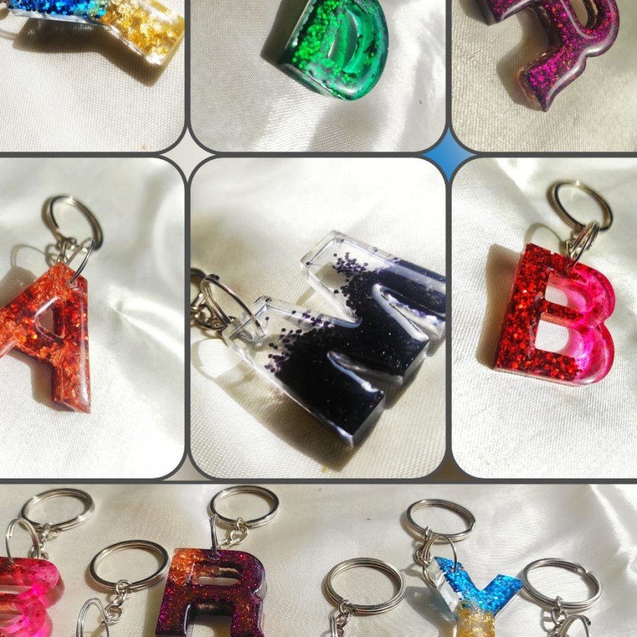All Resin products: Personalized Photo Frame, Puja Platter, Haldi Kumkum Platter, Key Chain, Jwellery, Pendants, Watches , Tea Tray, Tea Coaster, etc