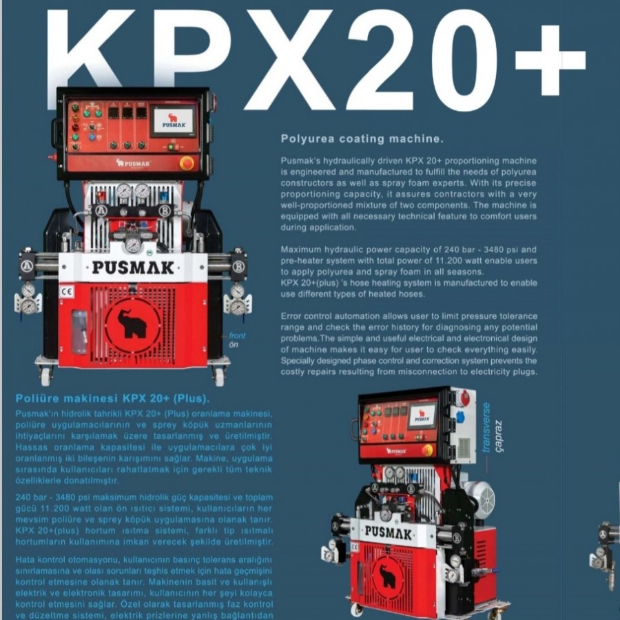 Pusmak Polyurethane - Polyurea Machines 